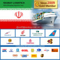 Tarifas competitivas de flete marítimo de China a Irán / Bandar Abbas / Bushehr